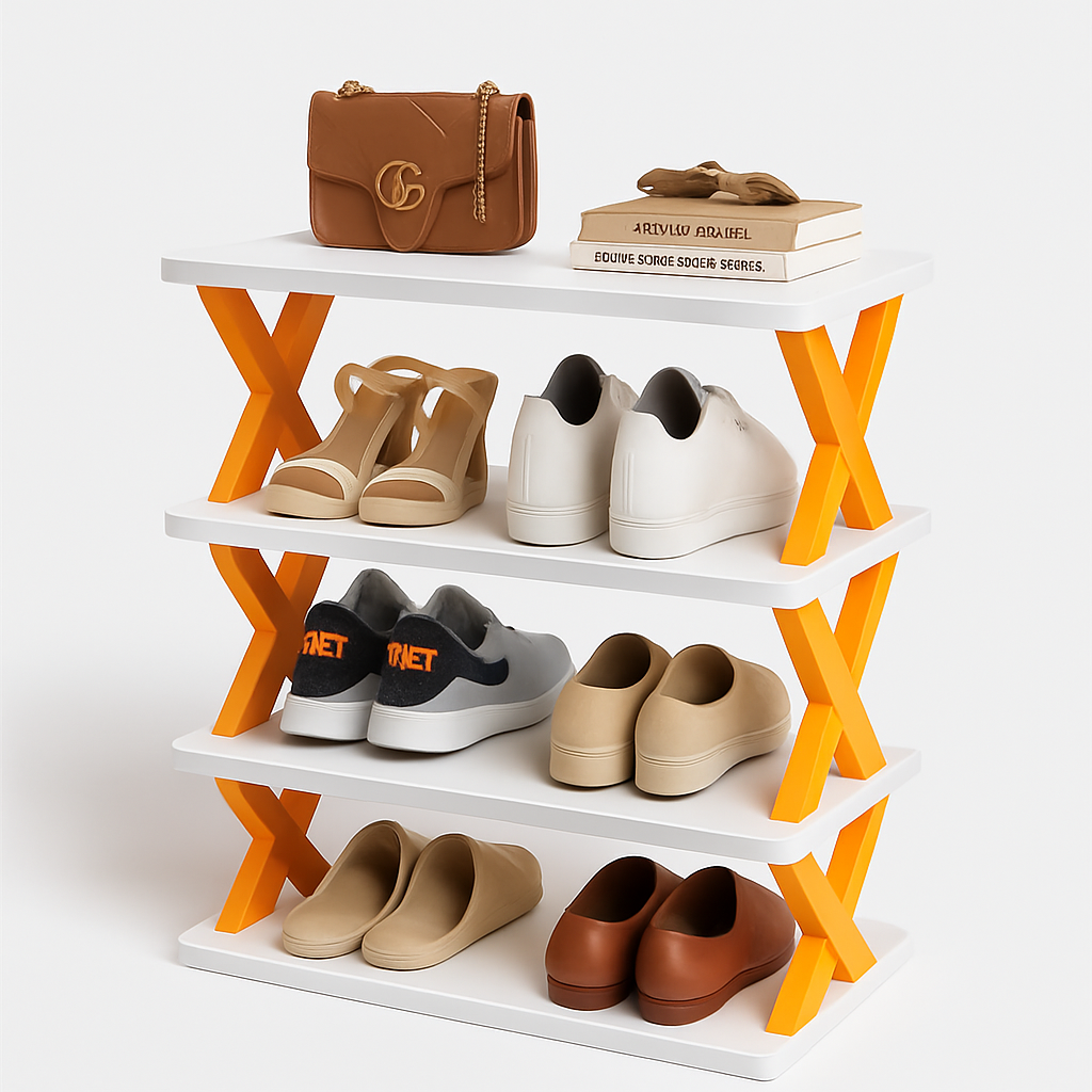 Multi-Layer Shoe Rack Organizer – Space-Saving Entryway Storage Shelf