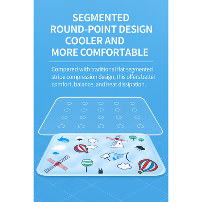 Cooling Pet Mat  – safe, Washable & Water-Filled for Summer